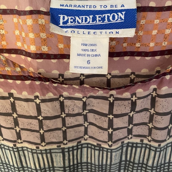 Pendleton Silk Tank Top - Picture 2 of 3